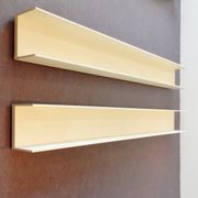 Set of 2 large wall mounted shelves by Walter Wirz for Wilhelm Renz, Germany 1960's