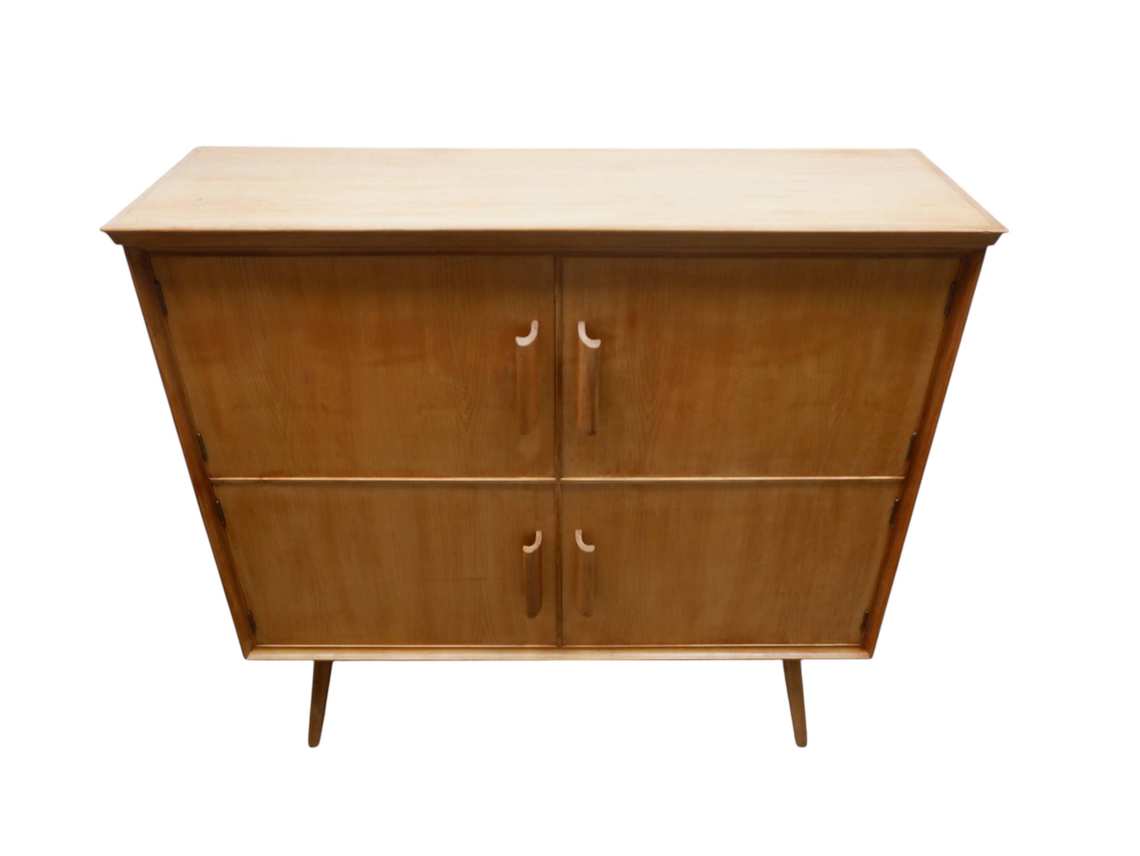 Vintage wooden cabinet 1960s