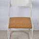 Chaise traineau Bauman blanche