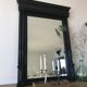 Miroir trumeau noir - 107x81cm