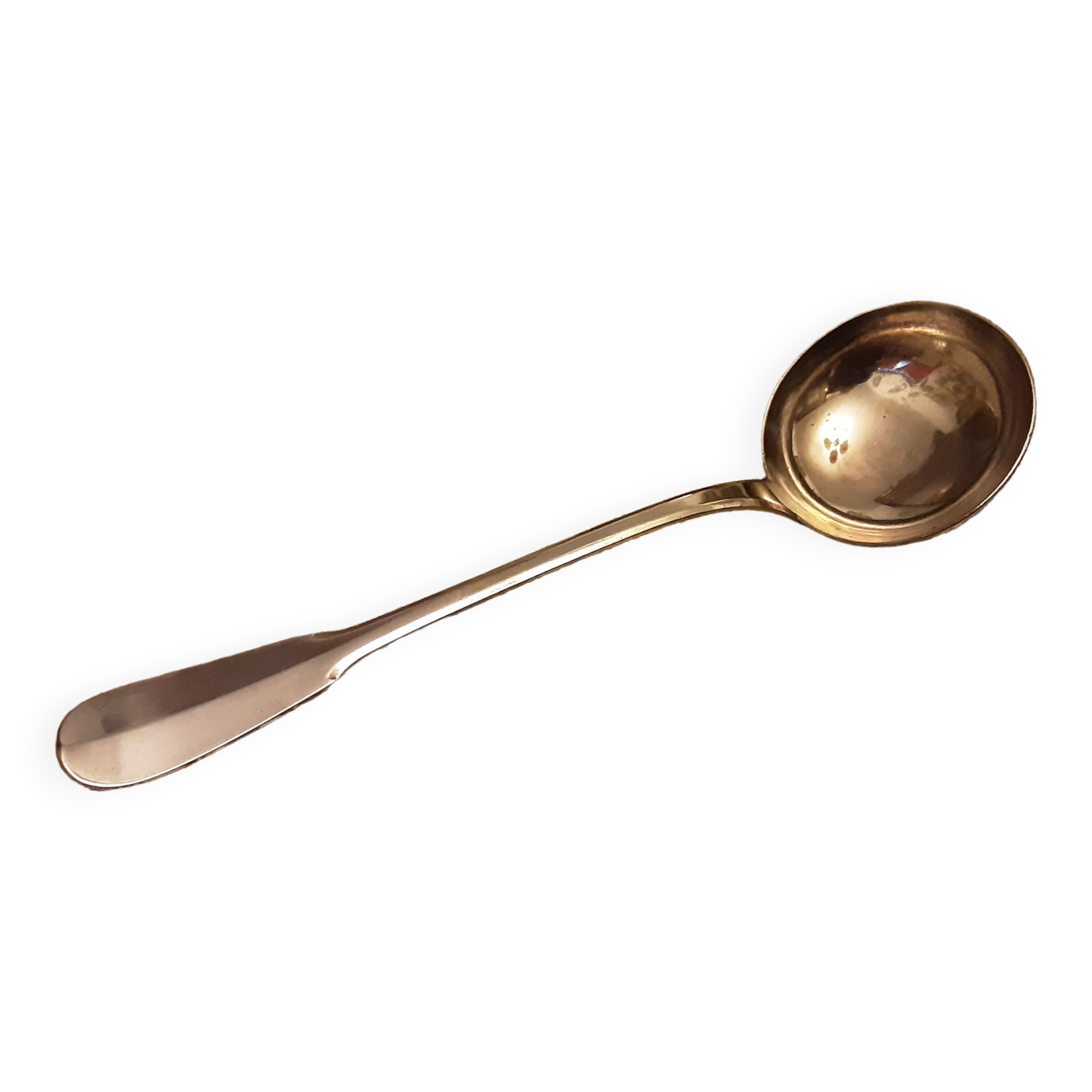 Silver metal ladle Christofle