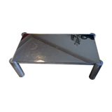 Aluminum mirror coffee table