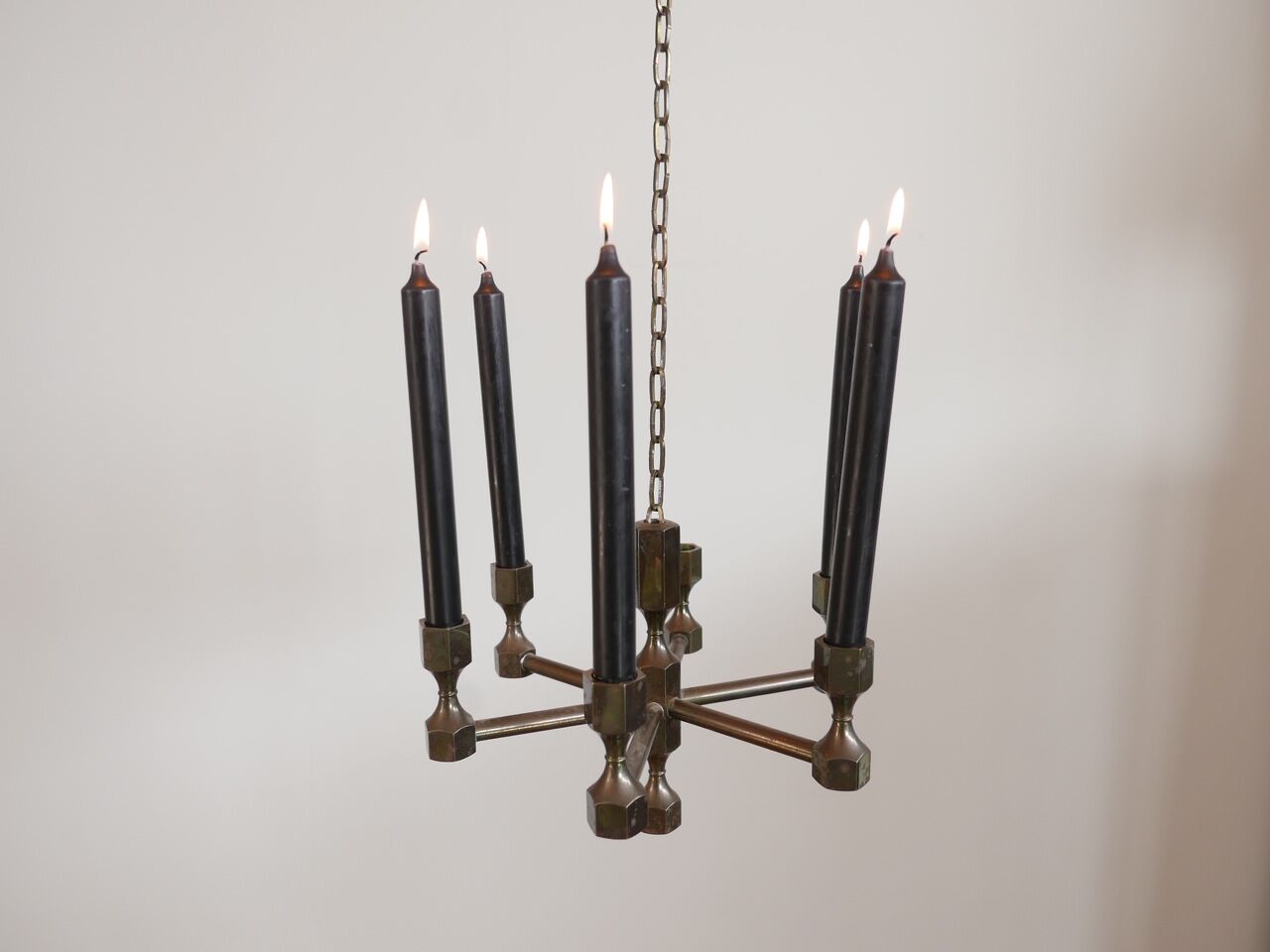 Mid-Century Swedish Hanging Candelabra