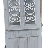 oak glass front door