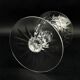 Set of 4 cut crystal bowls from Lorraine, 10.5 cm