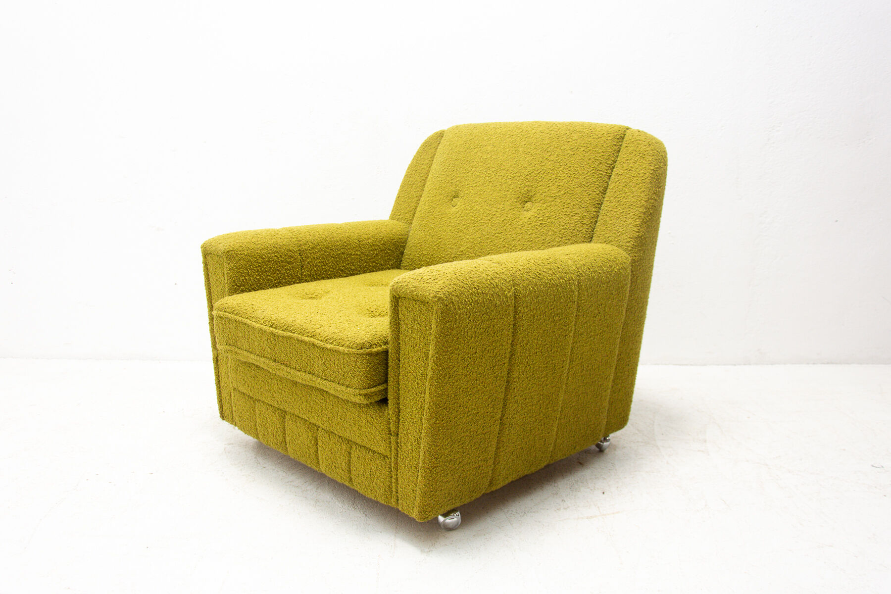 Eastern bloc vintage living room set, Czechoslovakia, 1970