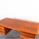 Teak Danish Desk and Two Armchairs