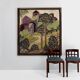Gabriel Laneyrie tapestry panel in petit point 1934