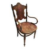 Old fischel armchair, bentwood chair