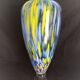 Large Murano glass vase, handmade, 38 cm high