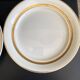 2 Vintage Plates Villeroy & Boch Mettlach - Economic Union France-Sarr