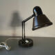 Chocolate brown desk lamp 60's