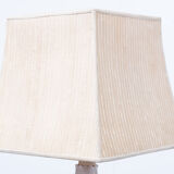 Palm tree table lamp ceramic, france, 1950s