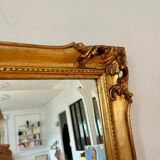 Antique gilded mirror 81cmx143cm