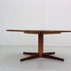 Mid century modern  round rosewood coffee table, 1960s denmark