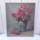 Oil on canvas, bouquet of roses, Marc-Antoine, 1929