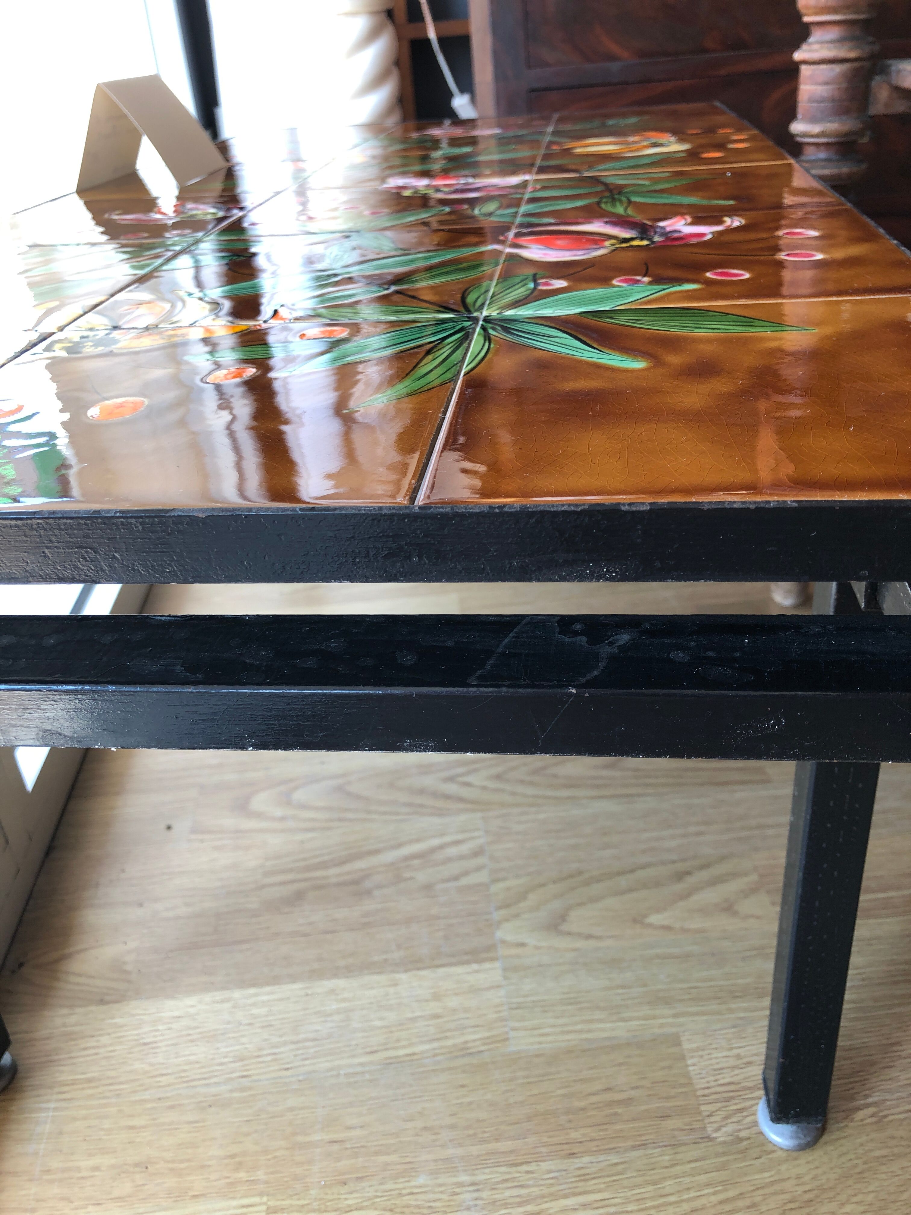 Vallauris ceramic table