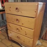 Chest of drawers made by Perriand Les Arcs in 1980
