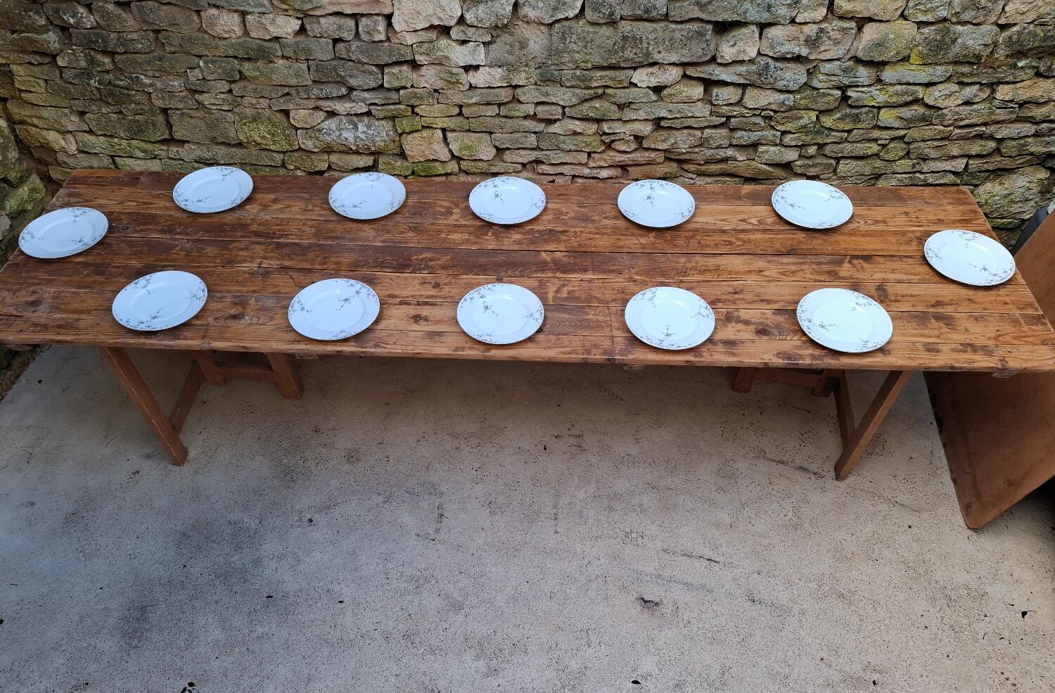 Farm table, guinguette 294cm