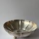 Silver-plated metal bowl