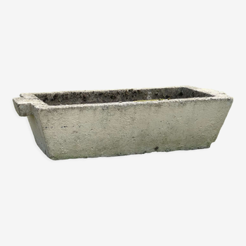 Cement planter from the 1970s