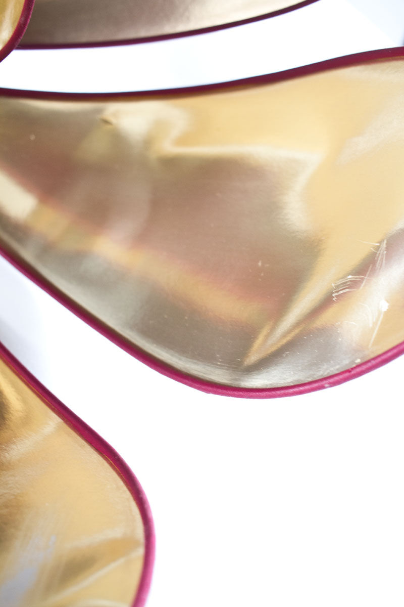 Large double corolla lotus hanging lamp