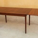 Scandinavian teak expandable dining table by Farstrup Mobelfabrik editions