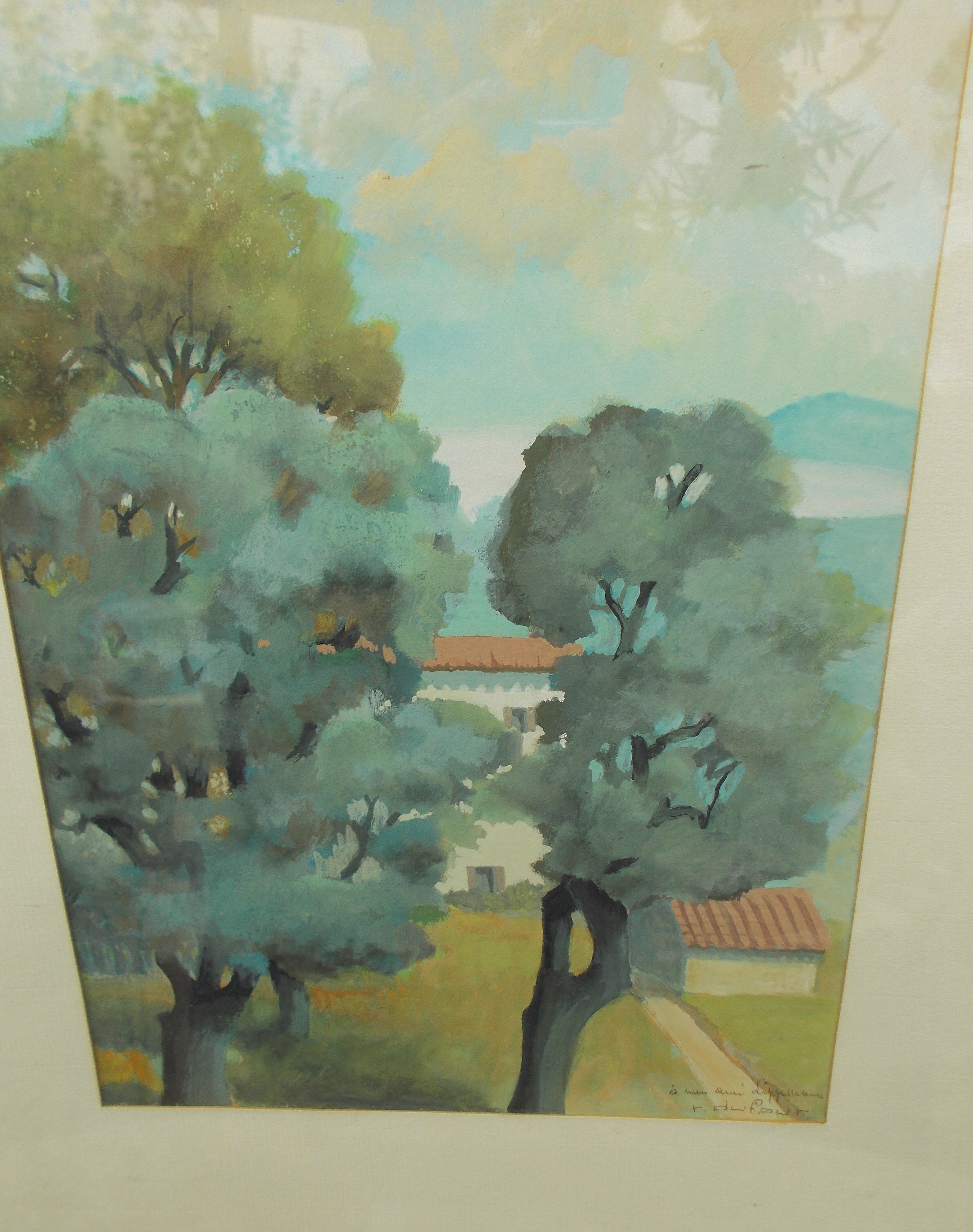 Painting by René Dufour