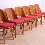 Mid Century dining chairs by Radomír Hofman, 1960´s, set of 6