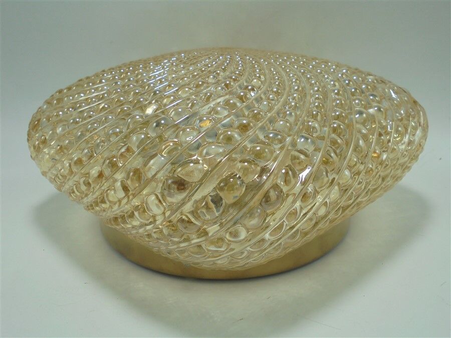 Gold glass ceiling lamp