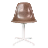 Charles & Ray Eames "La Fonda" Brown Fiberglass Chairs For Herman Miller