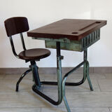 Ancien bureau écolier évolutif