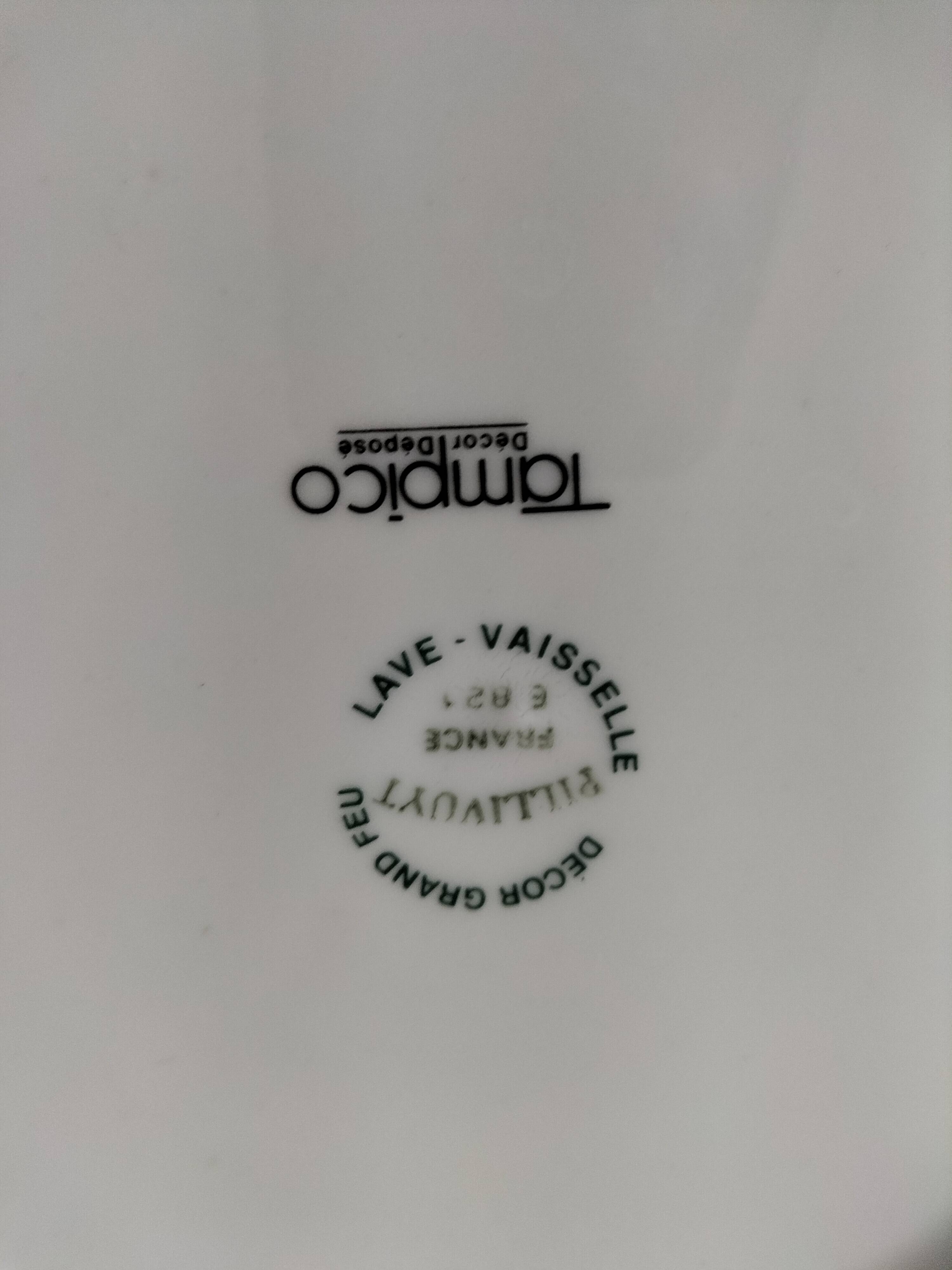 Pillivuyt Tampico plates