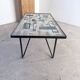 1950s coffee table ceramic Pirot