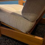 Elm and Maison Regain fabric armchair