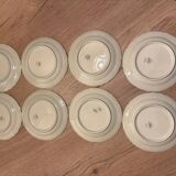 Bernardaud porcelain dessert plates