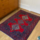 Vintage carpet Persian style 151 x 111 cm