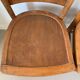 Lot de 3 chaises de bistrot anciennes