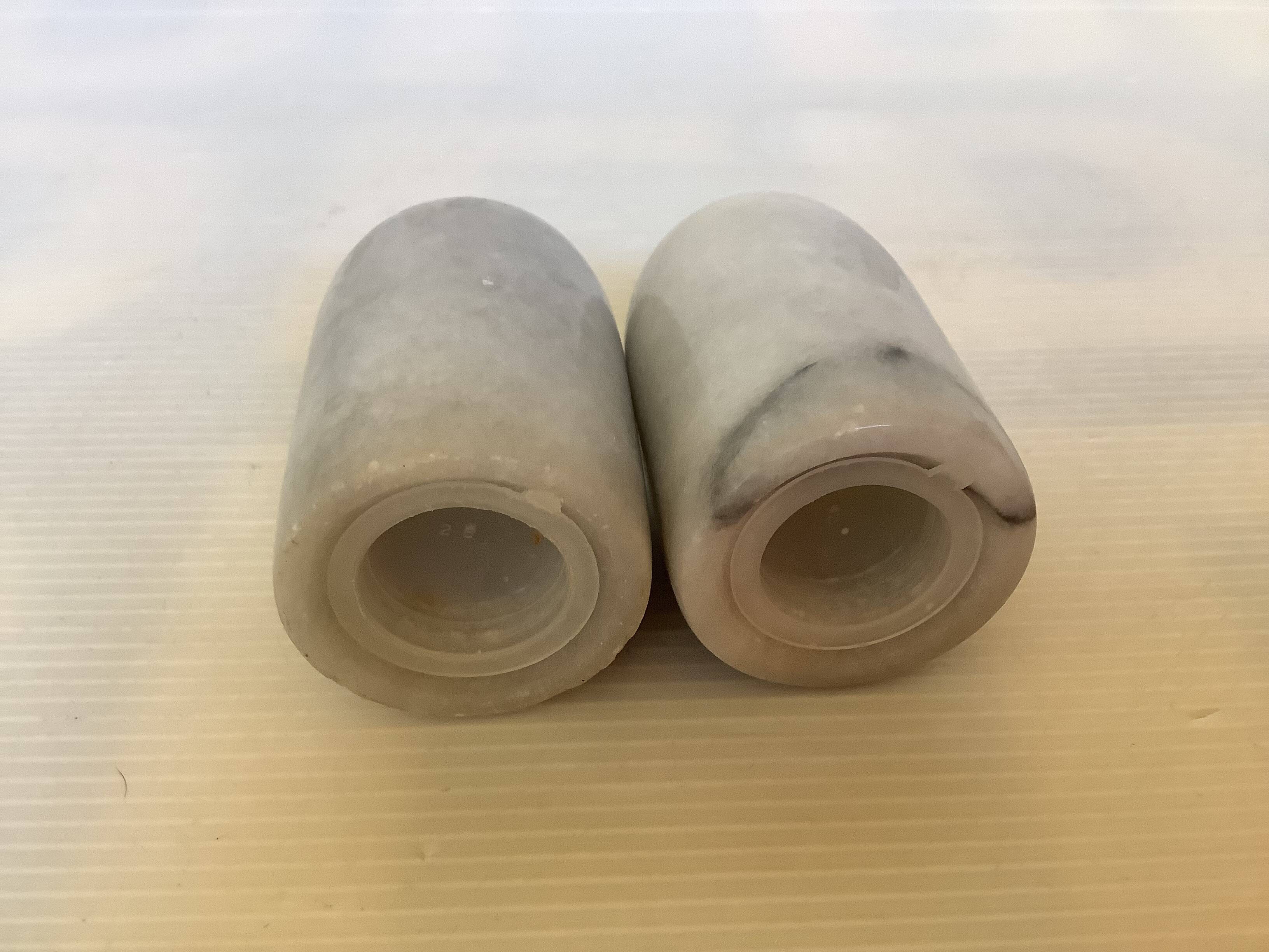 Marble salt and pepper