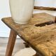 Old wooden painter's stool