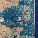 Vintage turkish rug 225x145 cm carpet