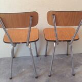 Lot de 2 chaises formica