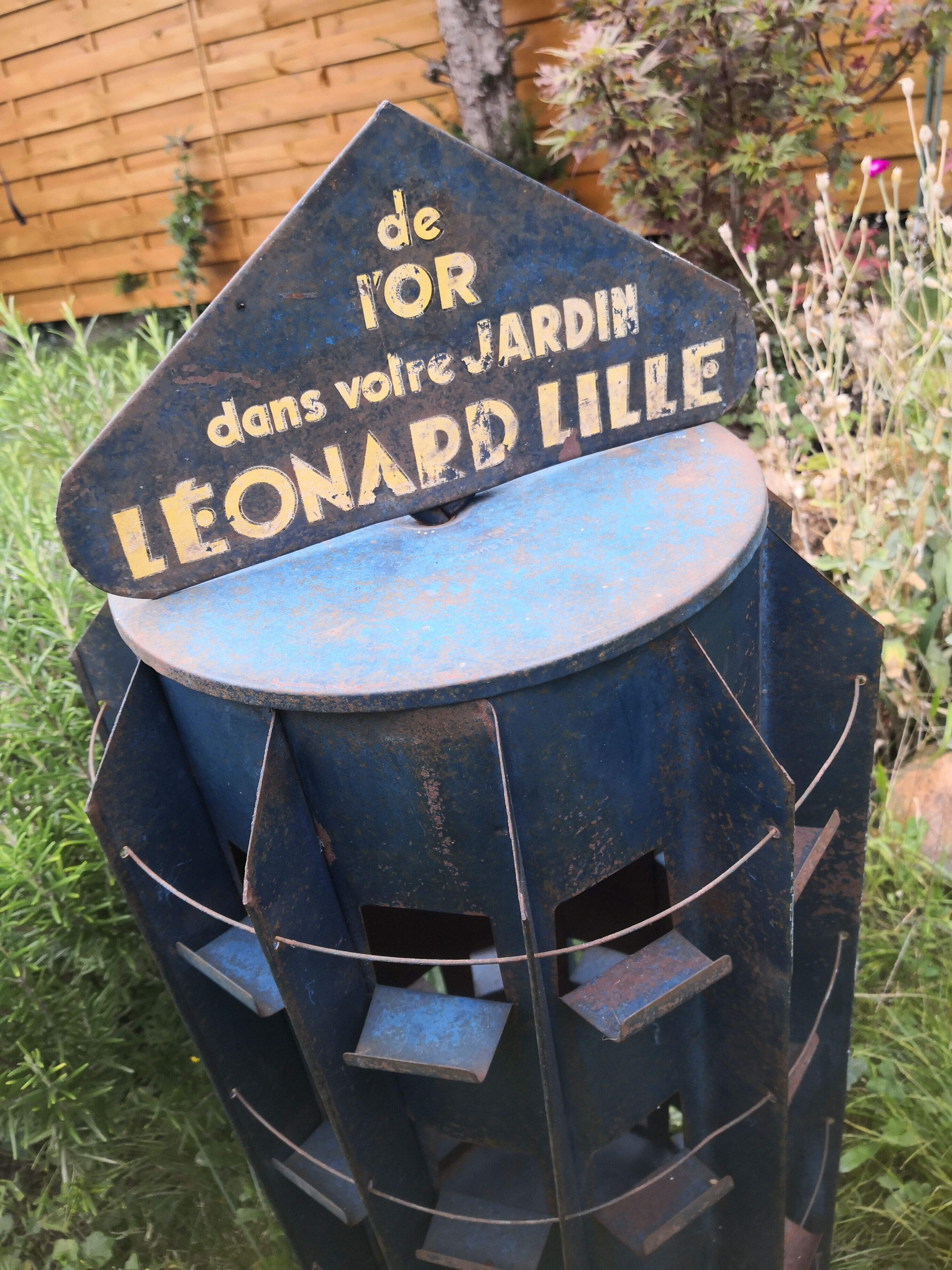 Présentoir à graines Léonard Lille
