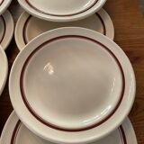 10 dessert plates or starters. Villeroy and boch.vintage
