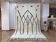 Tapis bérbere blanc décoré 270cmx150cm
