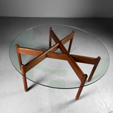 Coffee table Niels Bach Denmark 60s