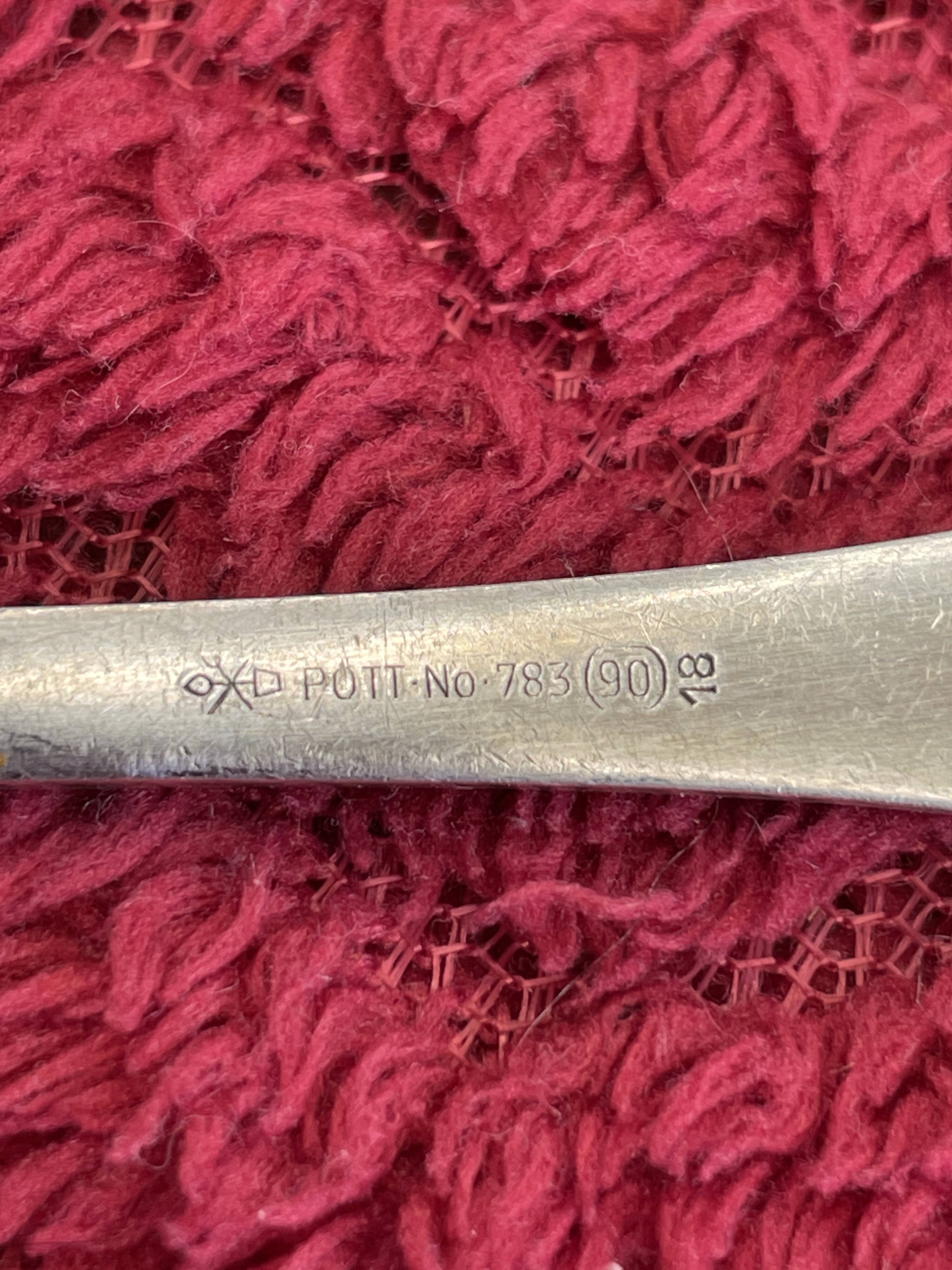 Grand silver service c. hugo pott (solingen) — model no. 783 154p