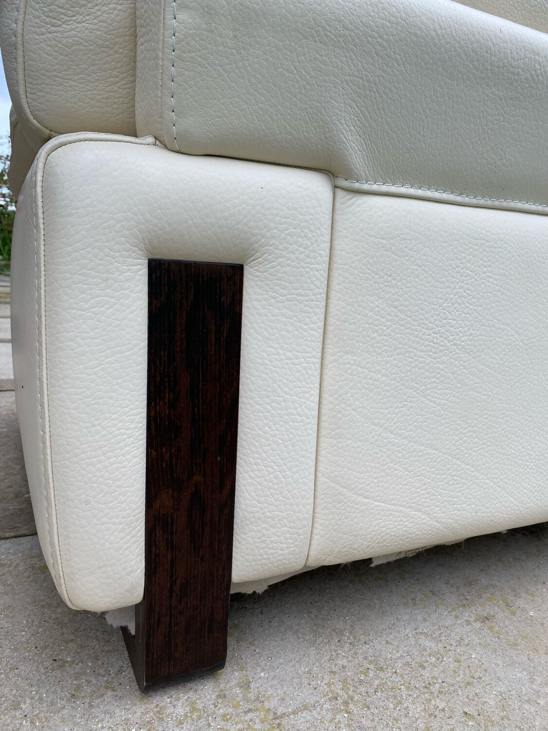 Roche Bobois leather sofa