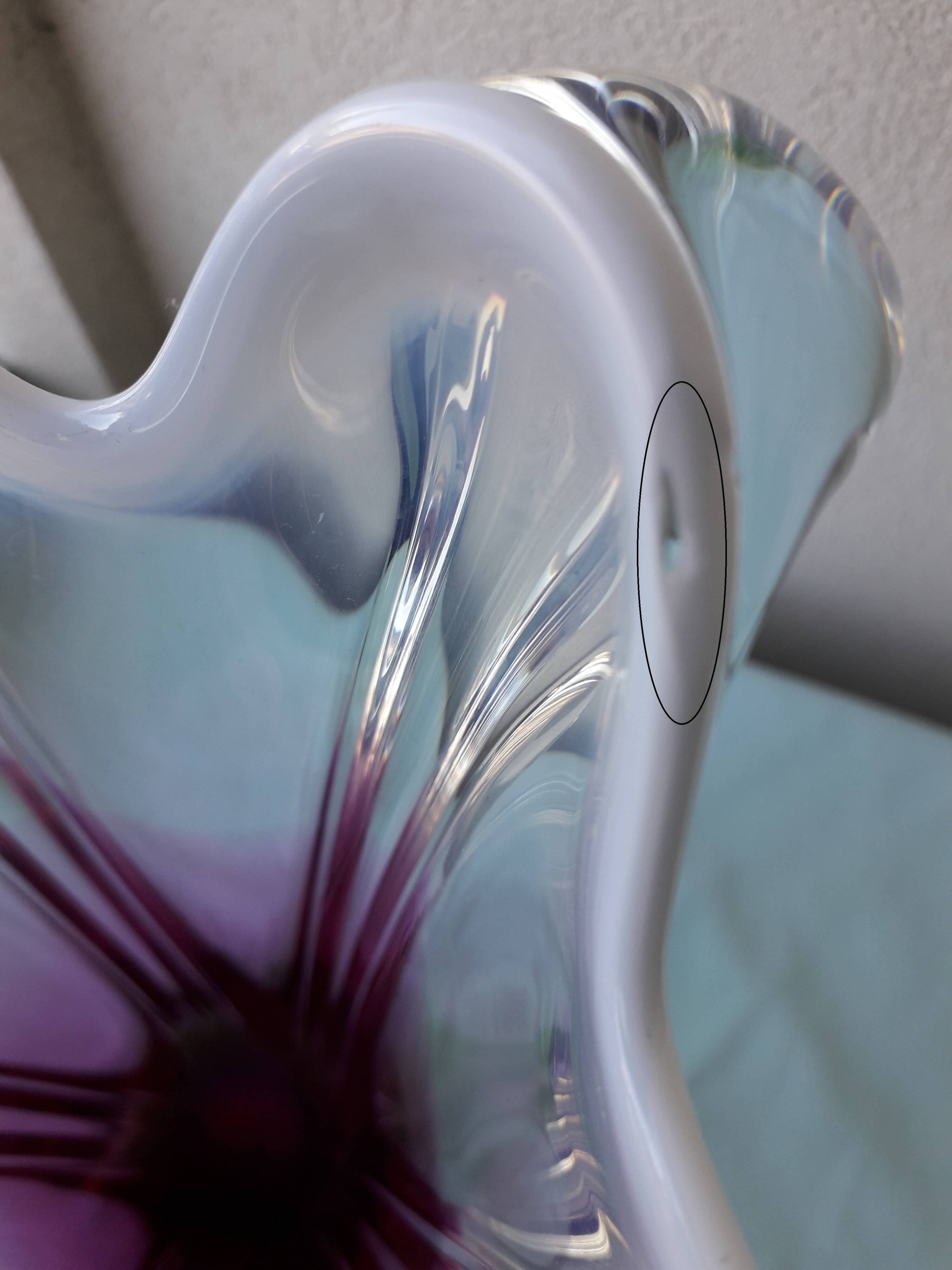 Vase en cristal Joseph Hospodka