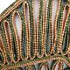 Multicolored woven straw trivia 70s